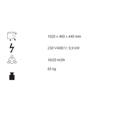 VAC-STAR l Vakuová balička S-225 DK SX