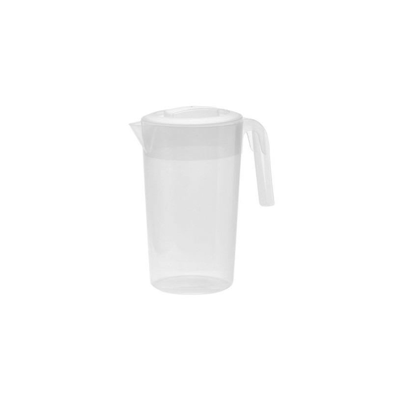 Džbán 2,0l kulatý, plast bílý