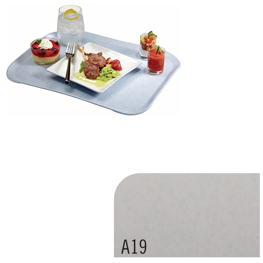 Cambro,Versa podnos jídelní 33 × 43 cm, šedá (A19) 