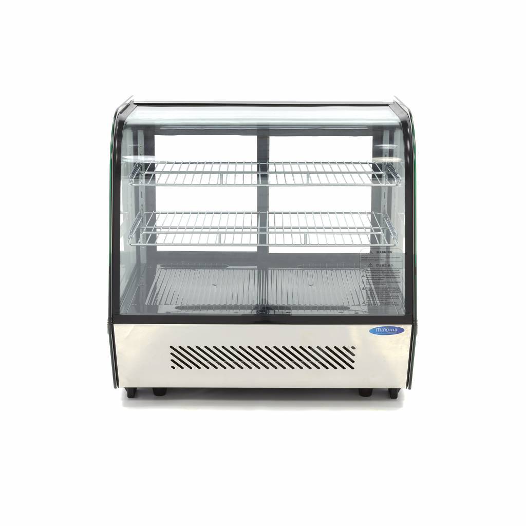 Chladící vitrína stolní 120L Black l MAXIMA