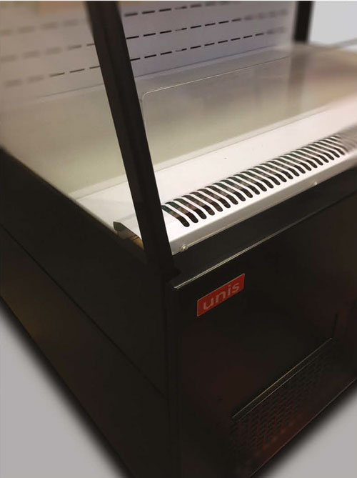 Přístěnná chladící vitrína COLUMBIA SMALL – 900 l UNISCOOL