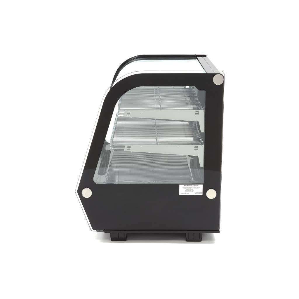 Chladící vitrína stolní 120L Black l MAXIMA