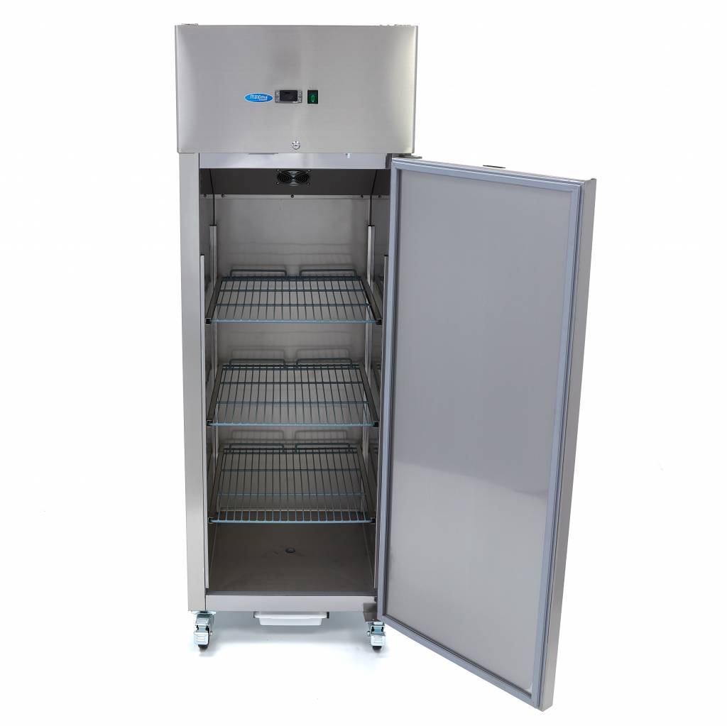 Mrazicí skříň nerezová s plnými dveřmi FR 600L GN  l MAXIMA
