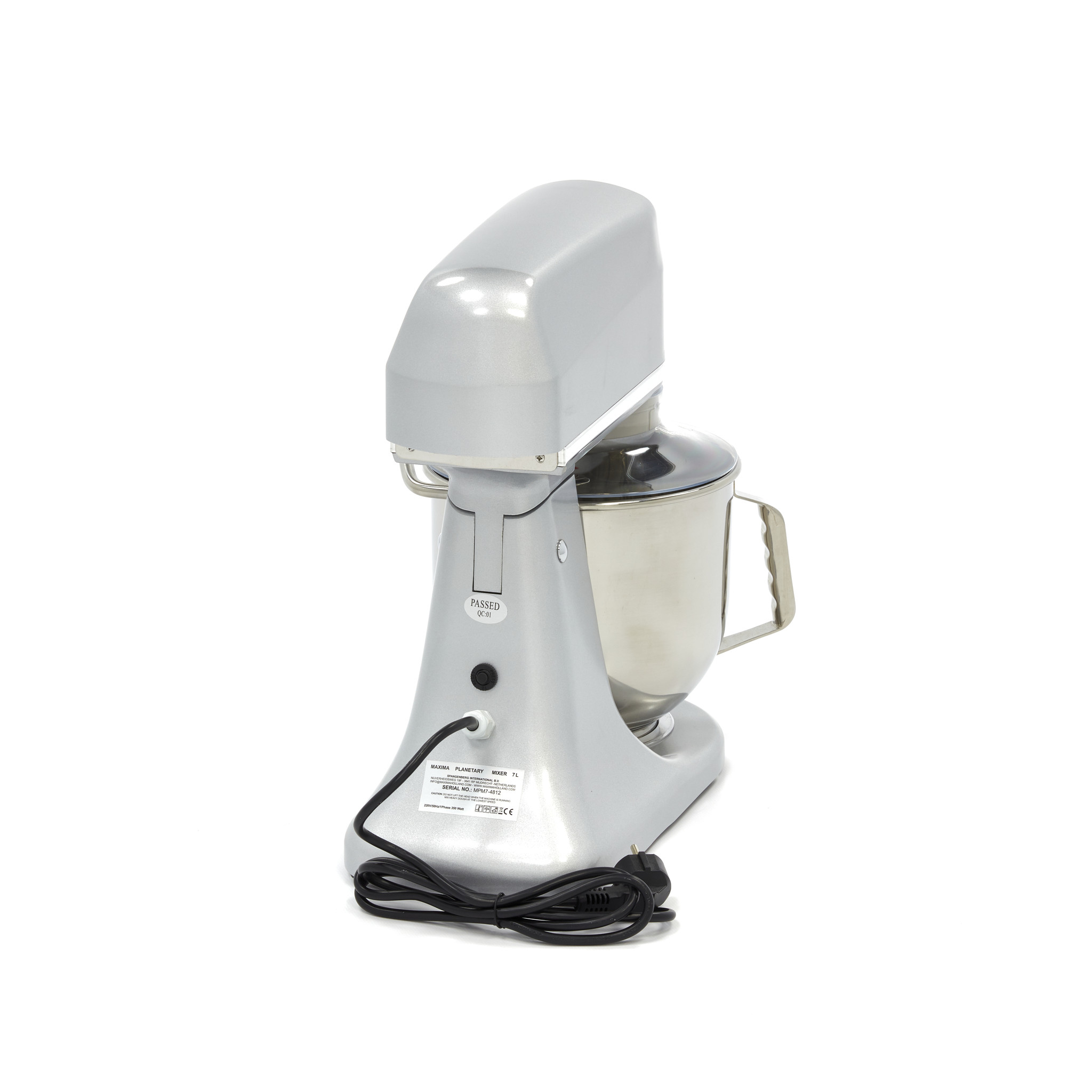 Planetární mixér MPM 7 stříbrný l MAXIMA