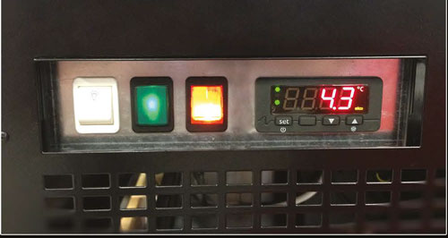 Přístěnná chladící vitrína COLUMBIA SMALL – 900 l UNISCOOL