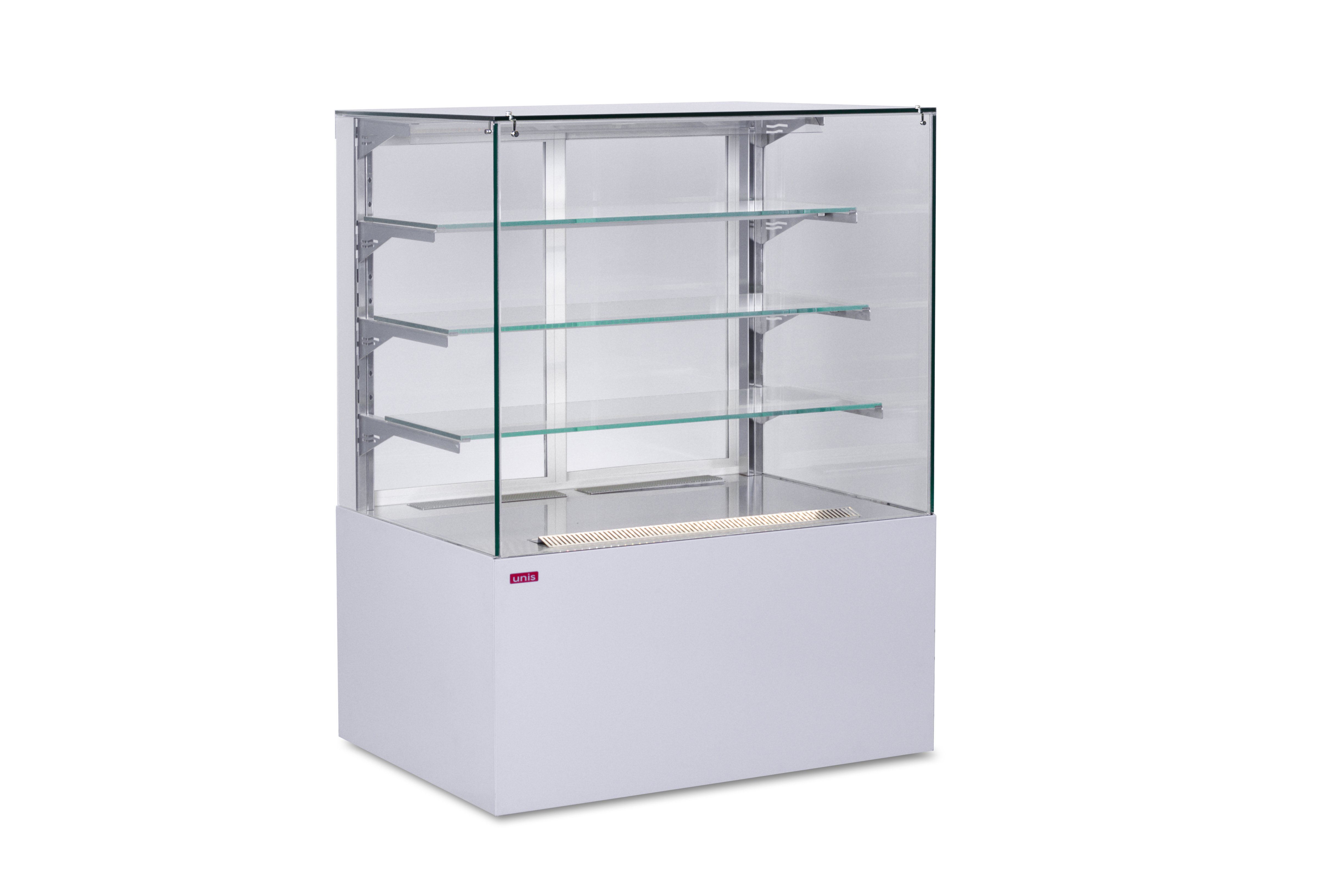 obslužná chladící vitrína CUBE II TRANSPARENT 1500 l UNIS