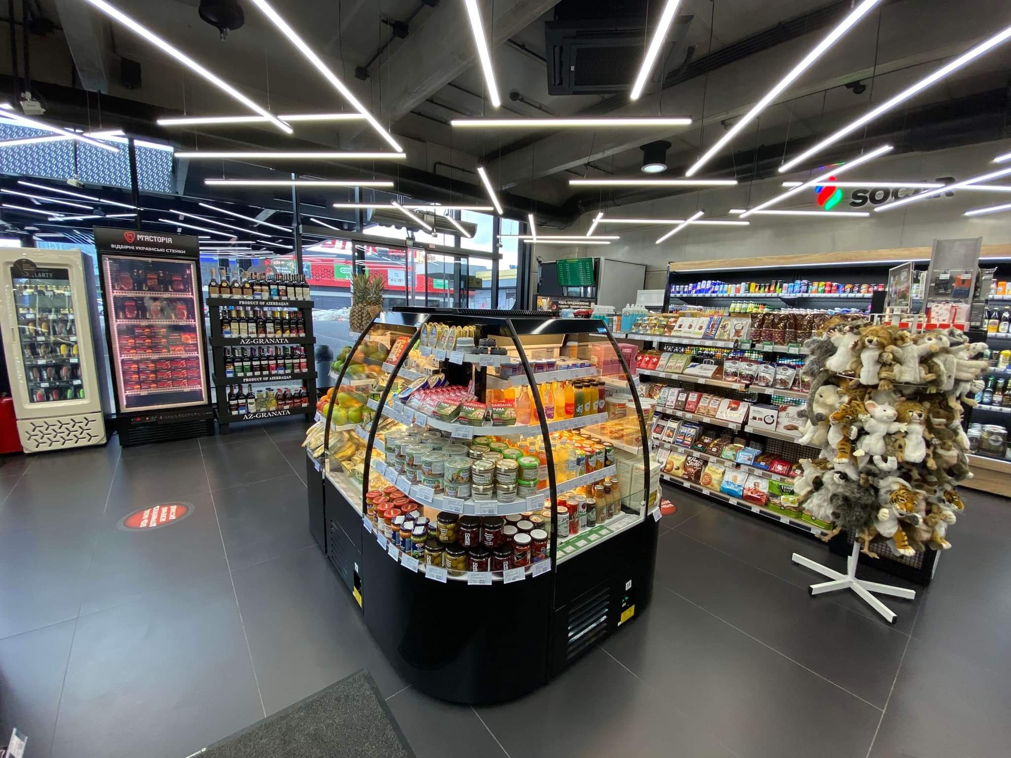 Přístěnná chladící vitrína COLUMBIA SMALL – 900 l UNISCOOL