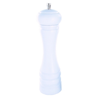 JAVA mlýnek na sůl, matný bílý, 21 cm