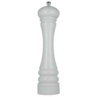 JAVA mlýnek na sůl, matný bílý, 30 cm