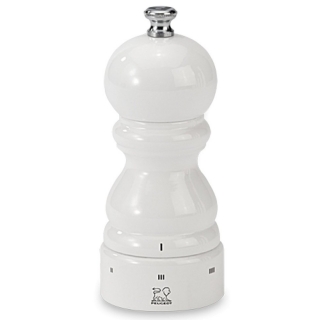 Mlýnek Paris U-Select na sůl, bílý 12 cm